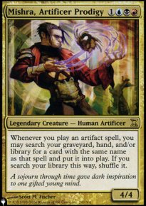 Mishra, Artificer Prodigy - The List