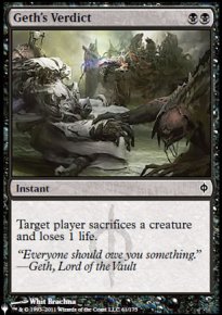 Verdict de Geth - The List
