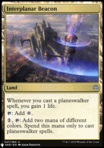 Flambeau interplanaire - The List