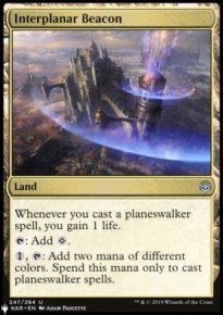 Interplanar Beacon - The List