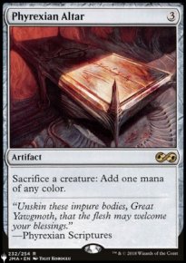 Autel phyrexian - The List