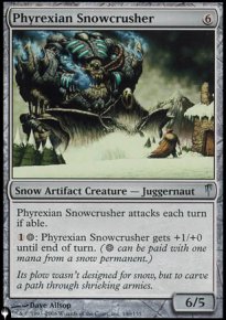 crabouilleur de neige phyrexian - The List