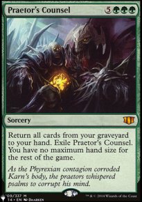 Conseil du praetor - The List
