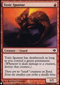 Iguanar toxique - The List