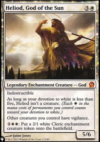 Hliode, dieu du Soleil - The List