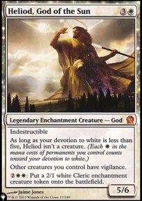 Heliod, God of the Sun - The List