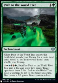 Passage vers l'Arbre-monde - The List