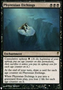 Gravures phyrexianes - The List