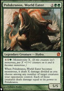 Polukranos, dvoreur de mondes - The List