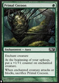 Cocon primordial - The List