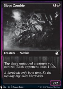 Zombie de sige - The List