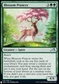 Cerf aux bois fleuris - The List