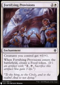Provisions fortifiantes - The List