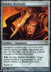 Couteau rituel rakdos - The List