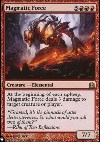 Force magmatique - The List
