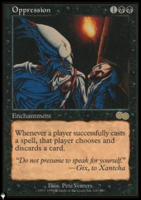Oppression - The List