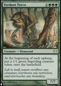 Force verdoyante - The List