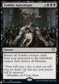 Apocalypse des zombies - The List