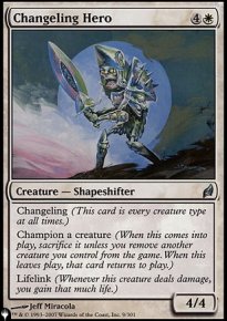 Changeling Hero - The List