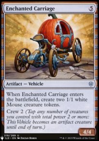 Carrosse enchant - The List