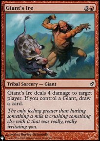 Ire du gant - The List