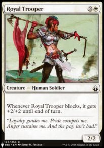 Royal Trooper - The List