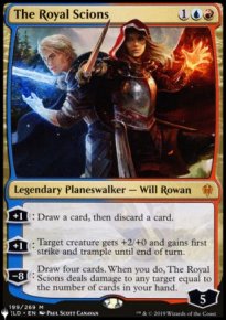 Les Scions royaux - The List