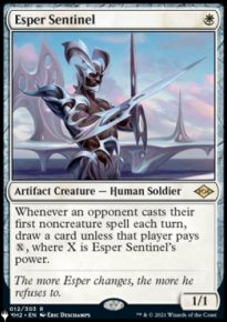 Sentinelle d'Esper - The List