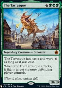 The Tarrasque - The List