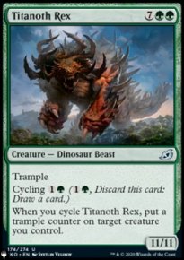 Titanoth rex - The List
