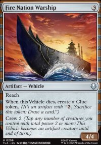 Fire Nation Warship - Avatar: The Last Airbender