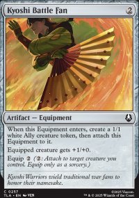 Kyoshi Batfle Fan - Avatar: The Last Airbender