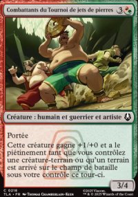 Combattants du Tournoi de jets de pierres - Avatar: The Last Airbender