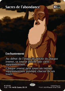 Sacres de l'abondance - Avatar: The Last Airbender Eternal-Legal