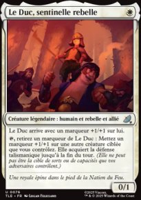 Le Duc, sentinelle rebelle - Avatar: The Last Airbender Eternal-Legal