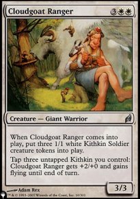 Ranger  la chvre des nues - The List