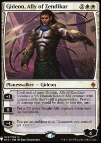 Gideon, alli de Zendikar - The List