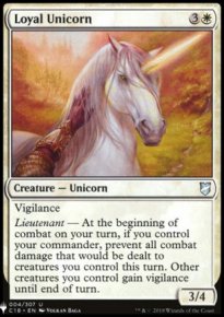 Licorne loyale - The List