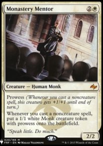 Mentor du monastre - The List
