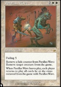 Vague de parallaxe - The List