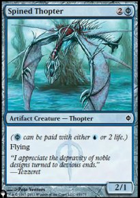 Spined Thopter - The List