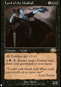 Seigneur des mort-vivants - The List