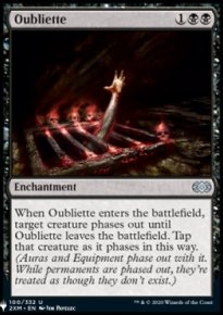 Oubliette - The List