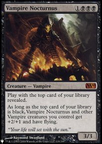 Nocturnus vampire - The List
