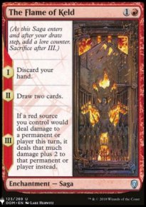 La Flamme de Keld - The List