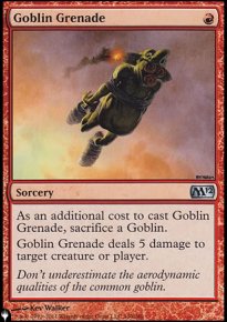 Grenade gobeline - The List