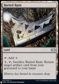 Ruine ensevelie - The List