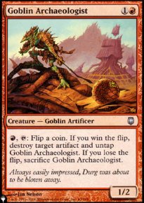Archologue gobelin - The List