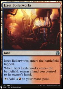 Chaufferie d'Izzet - The List
