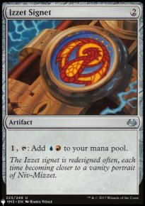 Cachet d'Izzet - The List